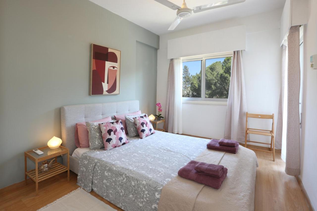 Cozy Holiday Apartment In Larnaca Near Foinikoudes Kültér fotó